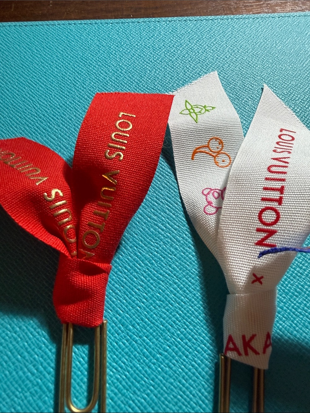 Louis Vuitton Ribbon Bookmarks - Picture 2 of 3
